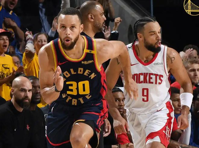 5月3日NBA季后赛勇士主场迎火箭G6战，火箭命运悬于杰伦格林