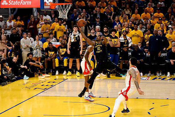 NBA季后赛火箭胜勇士扳平总比分，吉米-巴特勒表现糟糕