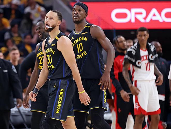 NBA 季后赛火箭胜勇士扳平总比分，库里表现未达预期