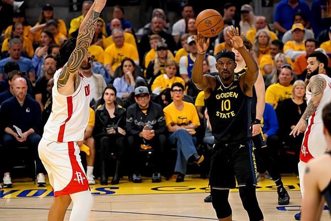 NBA季后赛火箭胜勇士扳平总比分 巴特勒谈抢七大战