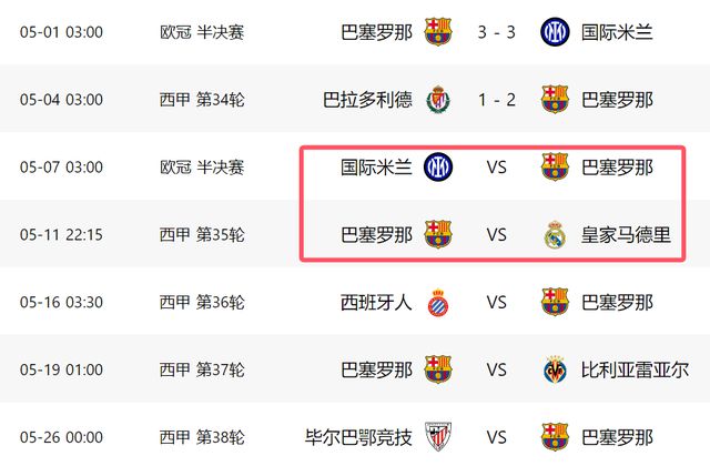 本轮西甲巴萨2-1逆转巴拉多利德，即将迎魔鬼赛程战强敌