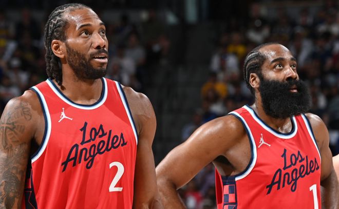 5月4日NBA季后赛抢七：掘金淘汰快船晋级，哈登下半场一分未得