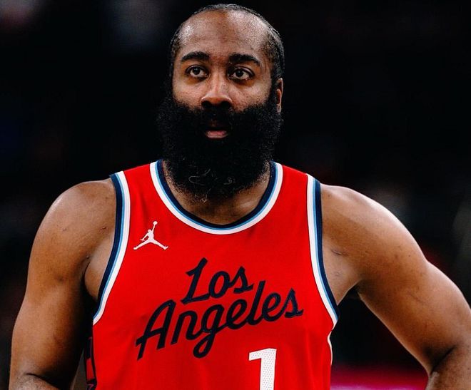 5月4日NBA季后赛快船惨负掘金，抢七大战小琼斯首发哈登迷失