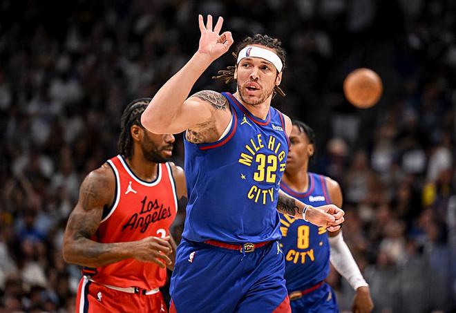 NBA 季后赛掘金胜快船晋级，阿隆 - 戈登表现出色数据亮眼