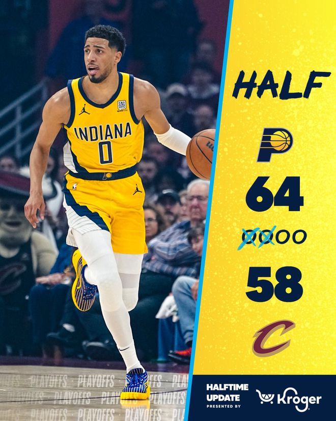 5月5日NBA季后赛：步行者客场胜骑士，1-0领先占主场优势