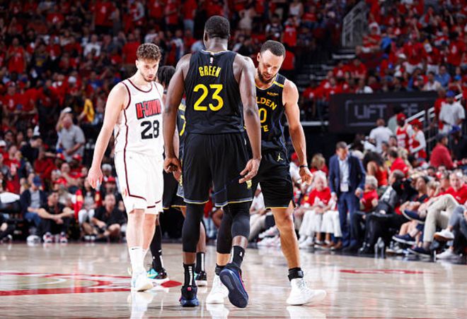 5月5日NBA季后赛西部首轮抢七，勇士黑七淘汰火箭创多项纪录