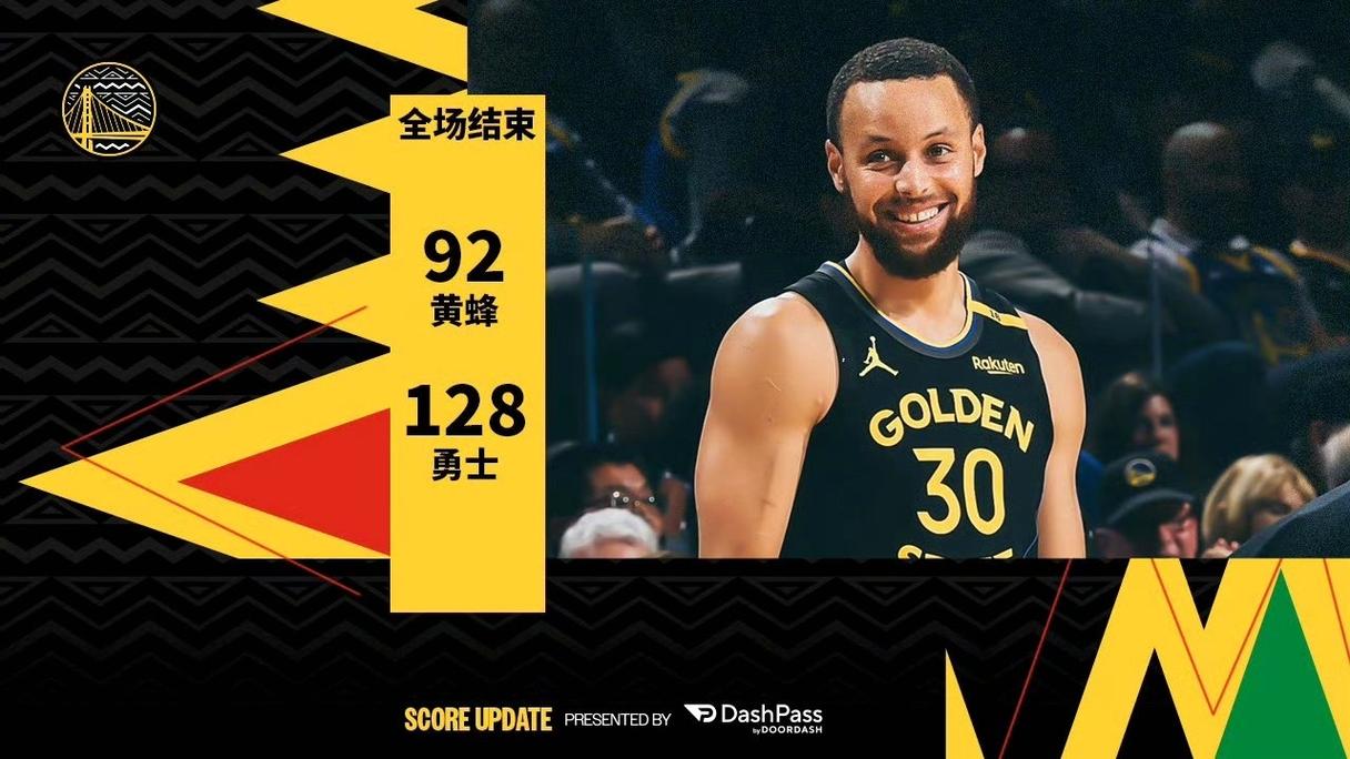 北京时间5月6日金州勇士三条消息：库里达成壮举率队黑七晋级