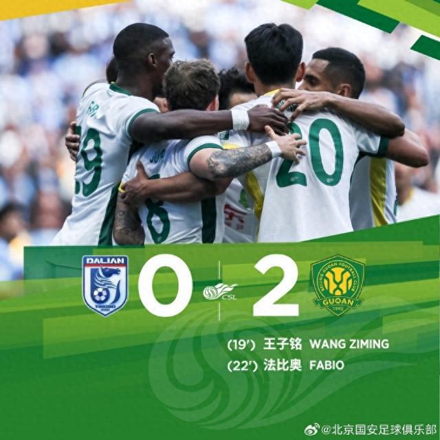 直播吧5月6日讯：国安客场2-0击败大连英博，技术统计与比赛分析