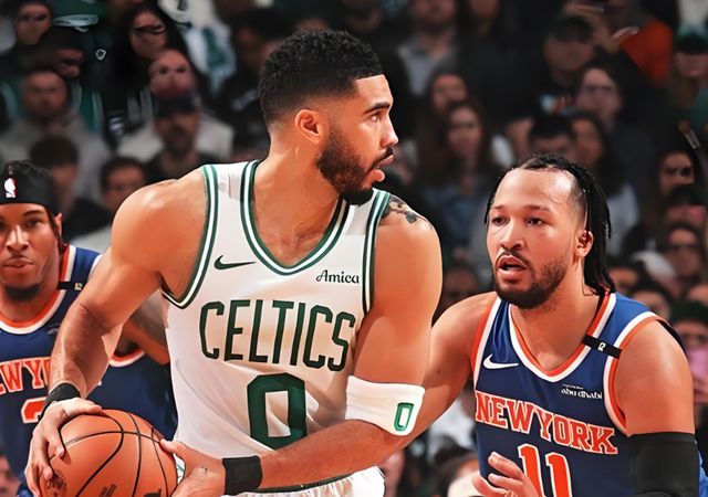 5月6日NBA东部半决赛首战：凯尔特人主场20分领先却加时惜败尼克斯