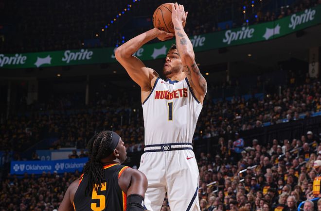 NBA 西部半决赛掘金胜雷霆获开门红，小迈克尔-波特表现低迷