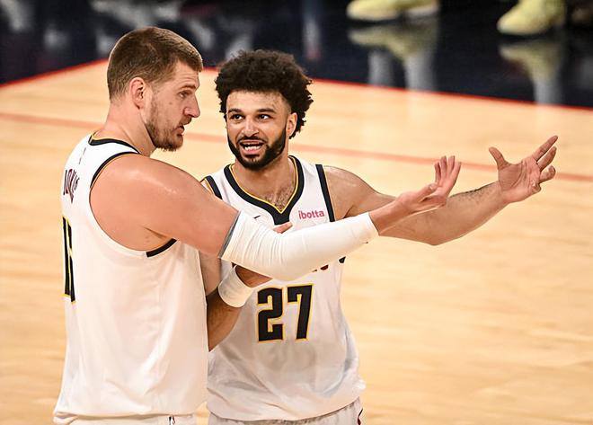 NBA西部半决赛：掘金阿隆-戈登三分绝杀，贾马尔-穆雷表现引关注
