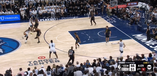 5月7日NBA季后赛西部半决赛G1：森林狼主场惜败勇士大比分0-1落后