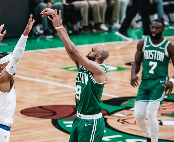 5月8日NBA季后赛次轮G2：尼克斯险胜凯尔特人2-0领先