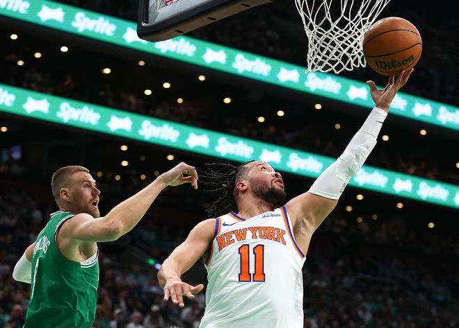 5月8日NBA季后赛次轮G2：尼克斯险胜凯尔特人2-0领先