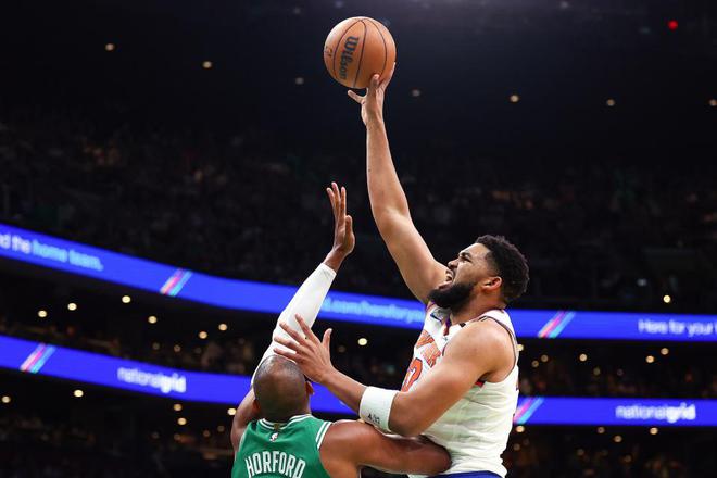 5月8日NBA季后赛东部半决赛G2：尼克斯20分逆转凯尔特人总分2-0领先
