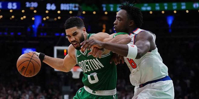 NBA 季后赛东部半决赛 G2：凯尔特人 0-2 落后，20 分优势遭逆转