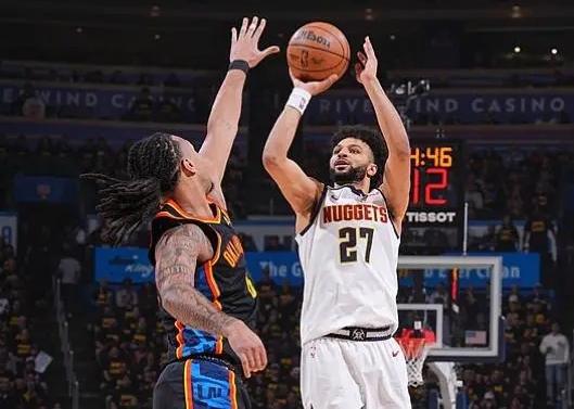 5月8日NBA季后赛次轮G2，雷霆主场迎掘金，威少谈对手