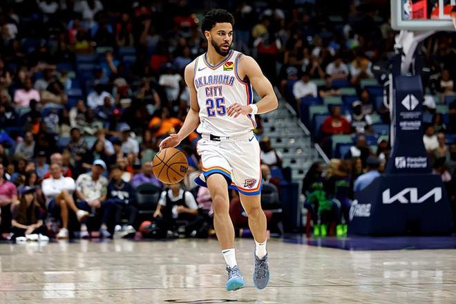 NBA 西部半决赛 G2：雷霆 149 比 106 爆冷掘金，阿杰 - 米切尔大放异彩