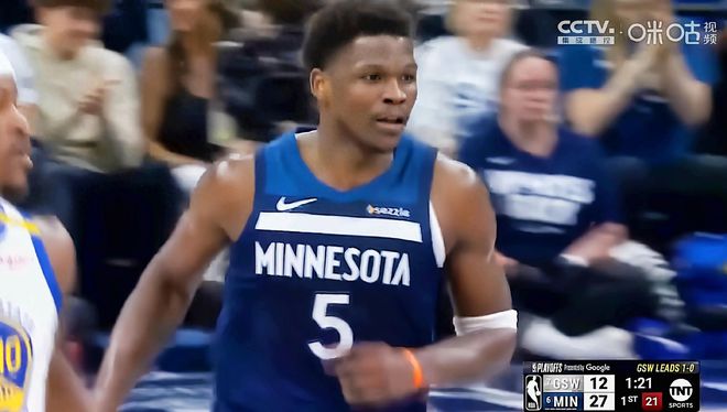 5月9日NBA季后赛西部半决赛G2：森林狼主场迎勇士，库里缺阵成关键