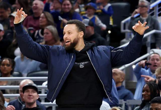 NBA季后赛次轮勇士VS森林狼第2场，库里伤缺勇士客场艰难应战