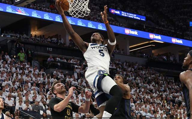 NBA季后赛次轮勇士VS森林狼第2场，库里伤缺勇士客场艰难应战
