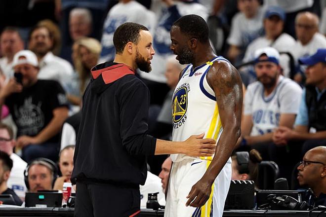 NBA 季后赛森林狼胜勇士扳平总比分，追梦格林表现令人失望