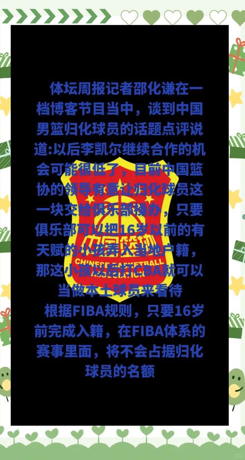 4月30日篮协发布外籍球员归化通告，CBA联赛格局或改写引各方反应