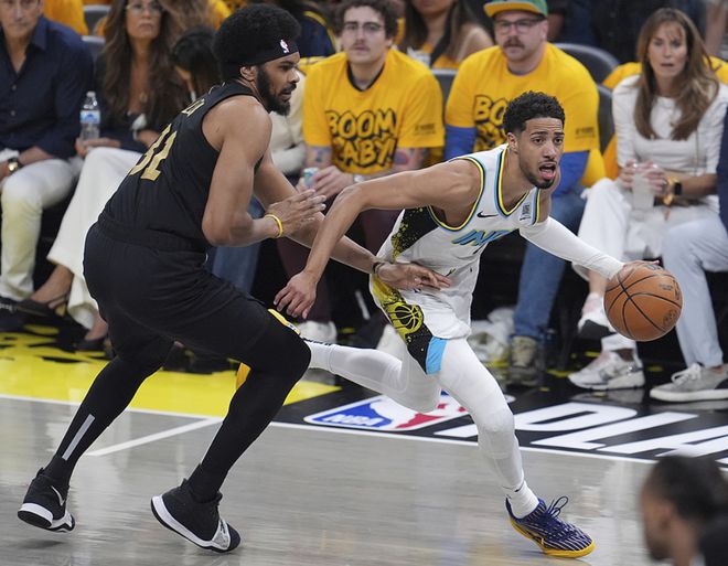5月10日NBA季后赛步行者负骑士，哈利伯顿防加兰成大错