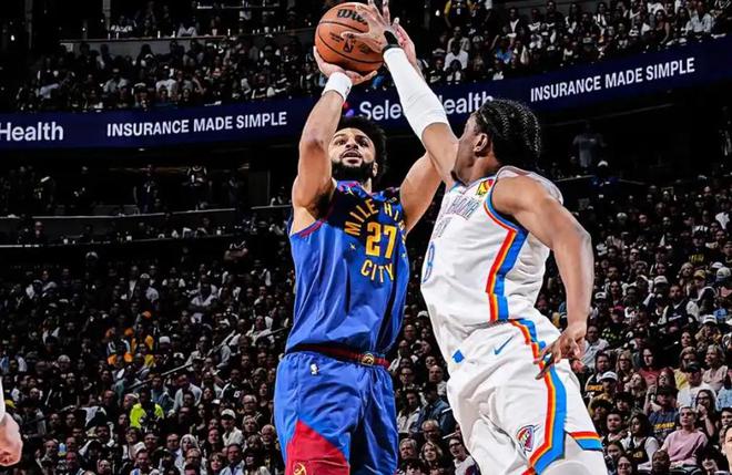 5月10日NBA季后赛：掘金与雷霆西部半决赛G3激战正酣