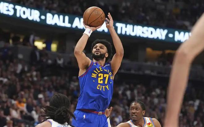 5月10日NBA季后赛：掘金与雷霆西部半决赛G3激战正酣