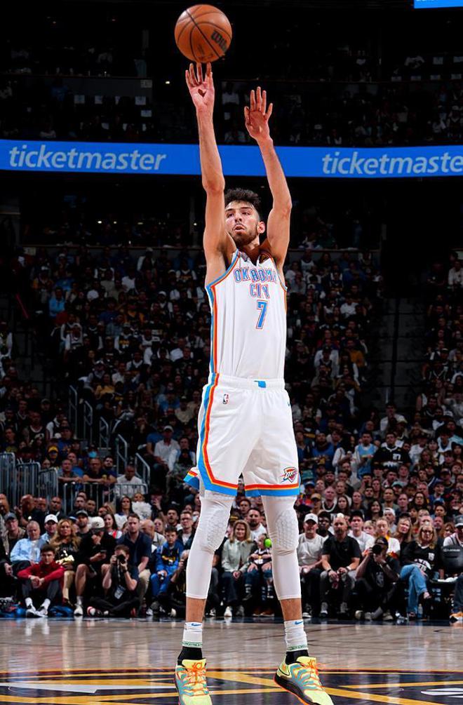 5月10日NBA季后赛西部半决赛：掘金主场激战加时胜雷霆，大比分2-1领先