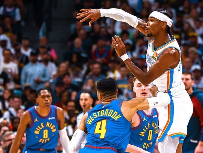 5月10日NBA分区半决赛：掘金主场加时险胜雷霆，约基奇表现遭质疑