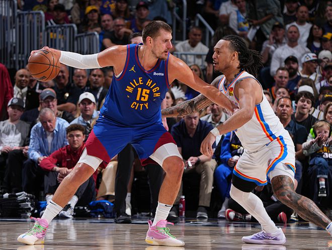 5月10日NBA季后赛：掘金主场加时113-104逆转雷霆，大比分2-1反超