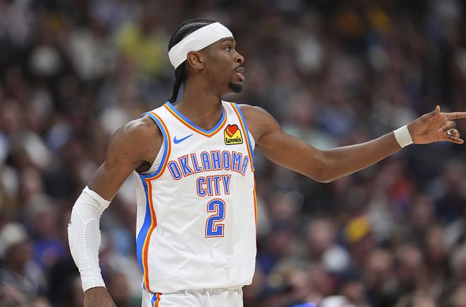5月10日NBA季后赛：掘金主场加时113-104逆转雷霆，大比分2-1反超