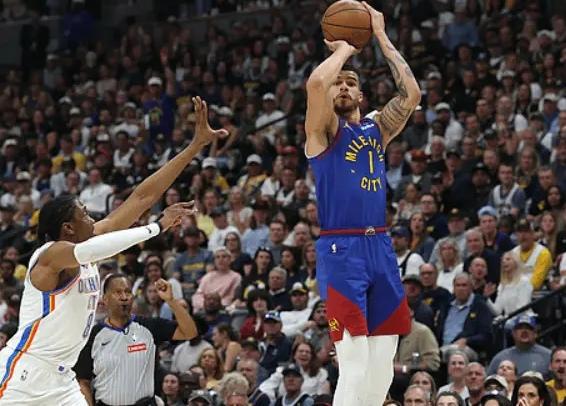 5 月 10 日 NBA 季后赛次轮 G3，掘金主场迎雷霆，此前 1-1 平