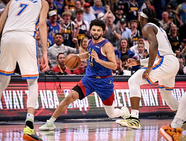 NBA西部半决赛G3：掘金主场险胜雷霆，穆雷回暖闪耀全场