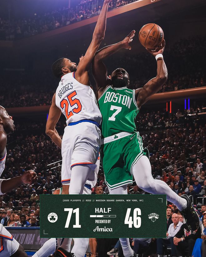 5月11日NBA季后赛：凯尔特人避免逆转扳回一城，总比分1-2