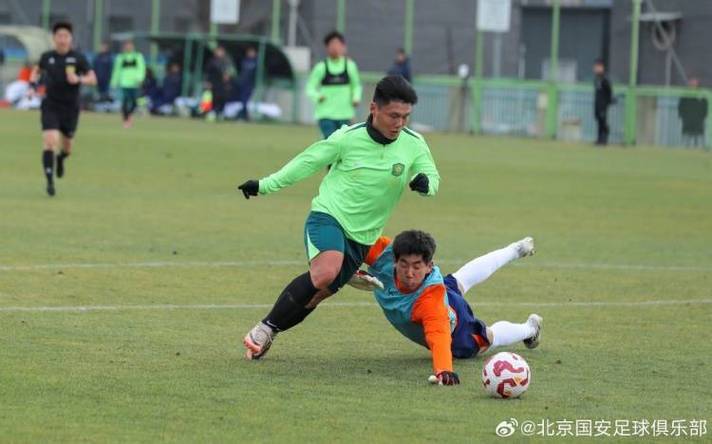 北京国安1-0河南队豪取两连胜 方昊劲射破门斩获赛季首球