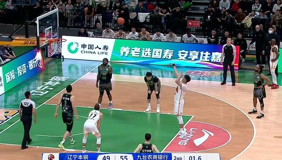 辽篮19分惨败广厦揪出3大混子球员，三分命中率仅18.5%成输球主因