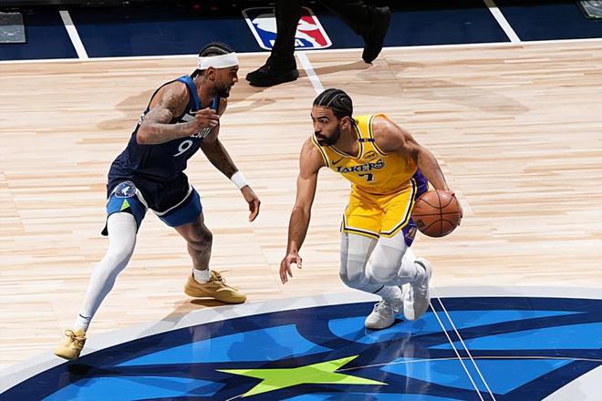 NBA季后赛森林狼116-104胜湖人 文森特表现中规中矩 湖人面临系列赛危机