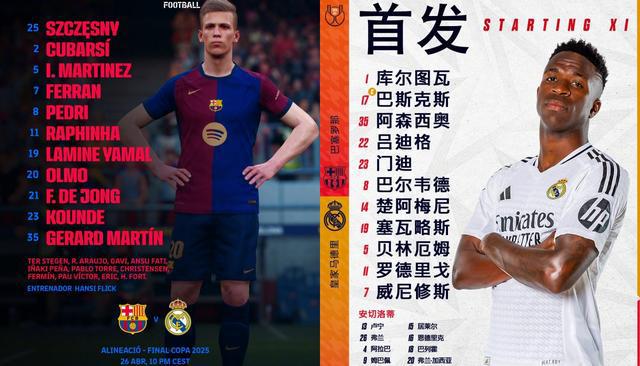 巴萨3-2险胜皇马时隔4年再夺国王杯 西班牙国家德比上演120分钟史诗对决