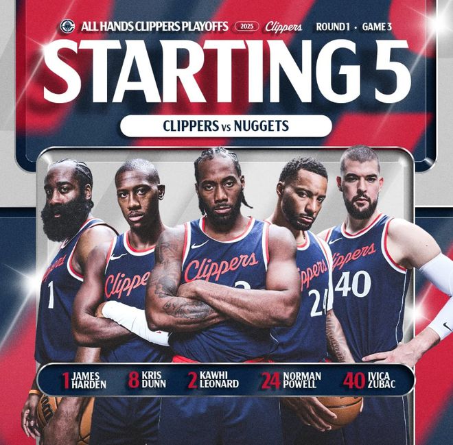 NBA季后赛西部焦点战：快船vs掘金G4前瞻，约基奇与主帅争执后球队氛围紧张