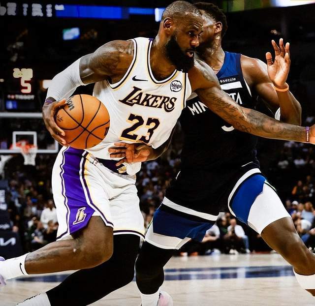 NBA季后赛森林狼主场险胜湖人 大比分3-1率先拿到赛点