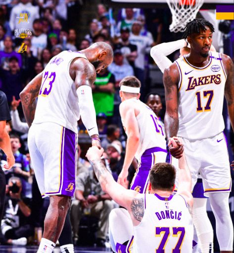 4月28日NBA季后赛G4：湖人客场惜败森林狼，大比分1-3落后