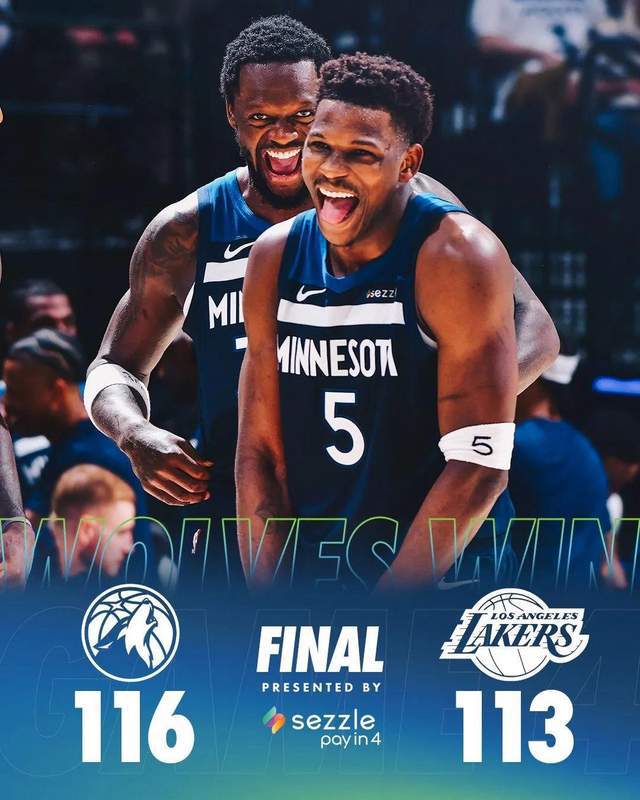 NBA 季后赛湖人 1-3 落后森林狼，詹姆斯生涯第 6 次面临此困境